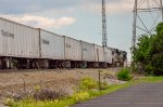 NS ES40DC & C40-9W with Roadrailers